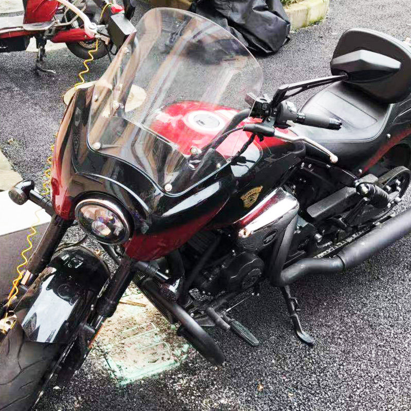 建设香帅猛龙900摩托车专用黑色保险杠