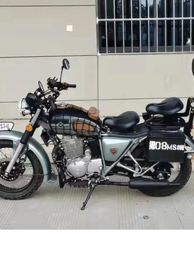 周红边箱鑫源rams440摩托车改装多功能折叠靠背