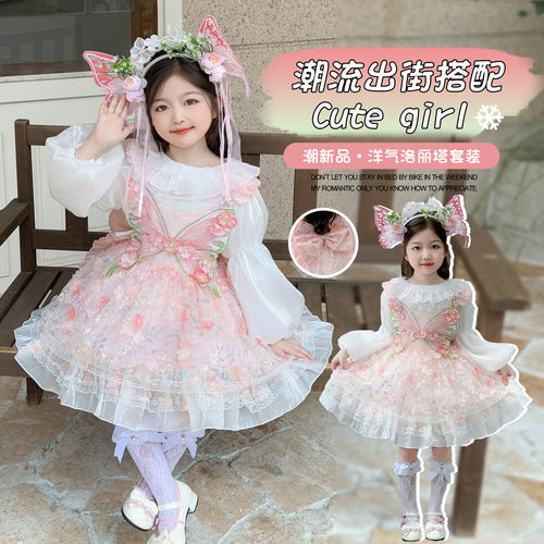 洛丽塔女童公主连衣裙生日新款