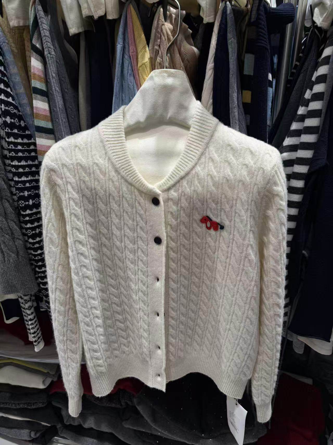 2026年春季新款韩版时尚百搭显瘦气质长袖女上衣针织开衫外套,女装/女士精品,毛针织衫,淘宝优惠券,粉丝福利购,淘宝优惠卷