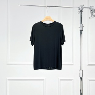 沃伦海龙 | SST007 柔软舒适亲肤细腻打底 天丝羊毛圆领短袖T恤女