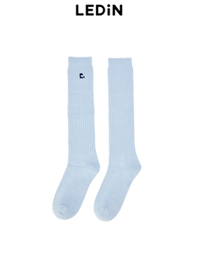 【商场同款】乐町2024年冬季新心动系列爱心绣花及膝袜C2YGE4291