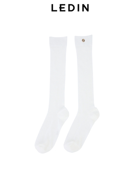 【商场同款】乐町2025年春季新款金属装饰及膝袜C1YGF1415*