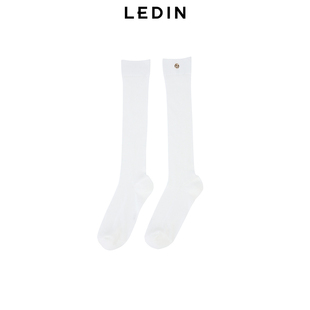 金属装 新款 乐町2025年春季 饰及膝袜C1YGF1415 商场同款