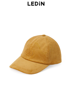 【商城同款】乐町2024年秋季新款棕色复古字母棒球帽C2YAE3168