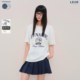 T恤女C2CNF3340 字母印花宽松短袖 tombonia联名 乐町商场同款