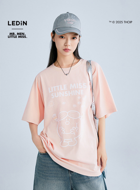 【奇先生妙小姐联名】乐町商场同款粉桃乌龙T恤短袖C2CNF2114