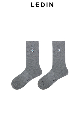 【商场同款】乐町2025年春季新品兔子绣花中筒袜C2YGF1524*