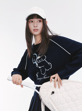 【tombonia联名】乐町商场同款抽绳下摆毛衣秋针织卫衣C2EEF3333