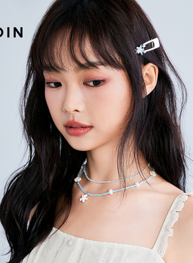【商场同款】海洋项链发夹套装C1YHF2422