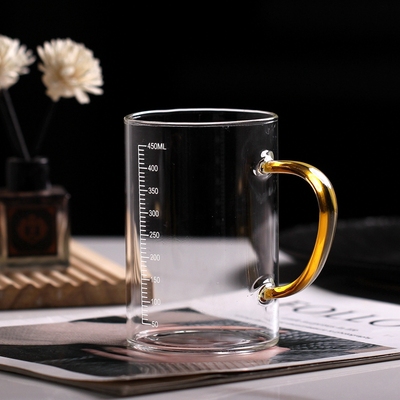 家用耐热牛奶杯微波炉可加热刻度
