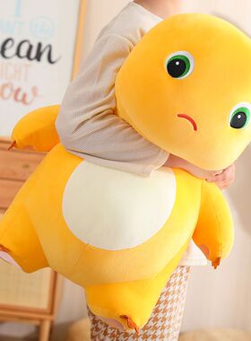 可爱小奶龙玩偶恐龙毛绒玩具睡觉抱枕超软乎趴睡枕生日礼物送女友