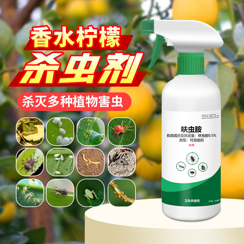 香水柠檬树杀虫剂专用药柠檬驱虫红蜘蛛除虫叶子发黄生树虫长虫打