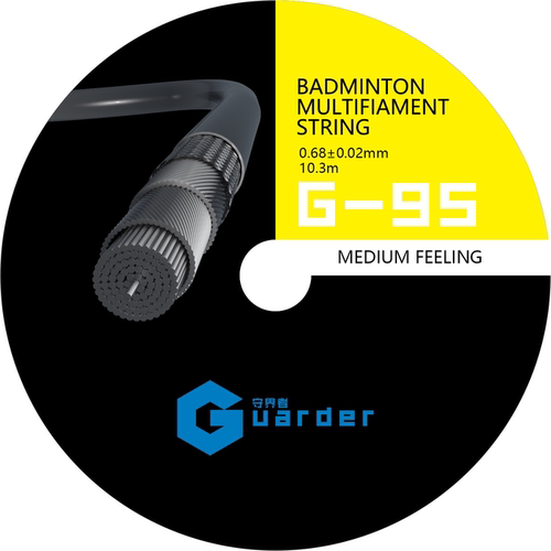 羽毛球拍线花65的钱打bg95的线 耐打 高弹 控球殊途守界者G95