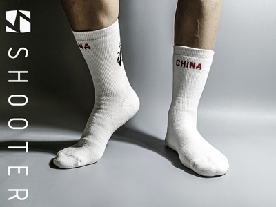 殊途篮球袜黑白逆行 金丝刺绣开足马力每款限量1000双