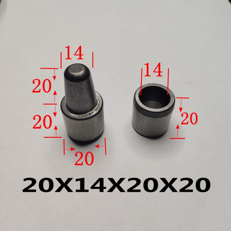 10套20mm定位柱橡胶模具导柱导套精密级硅胶模导柱导套