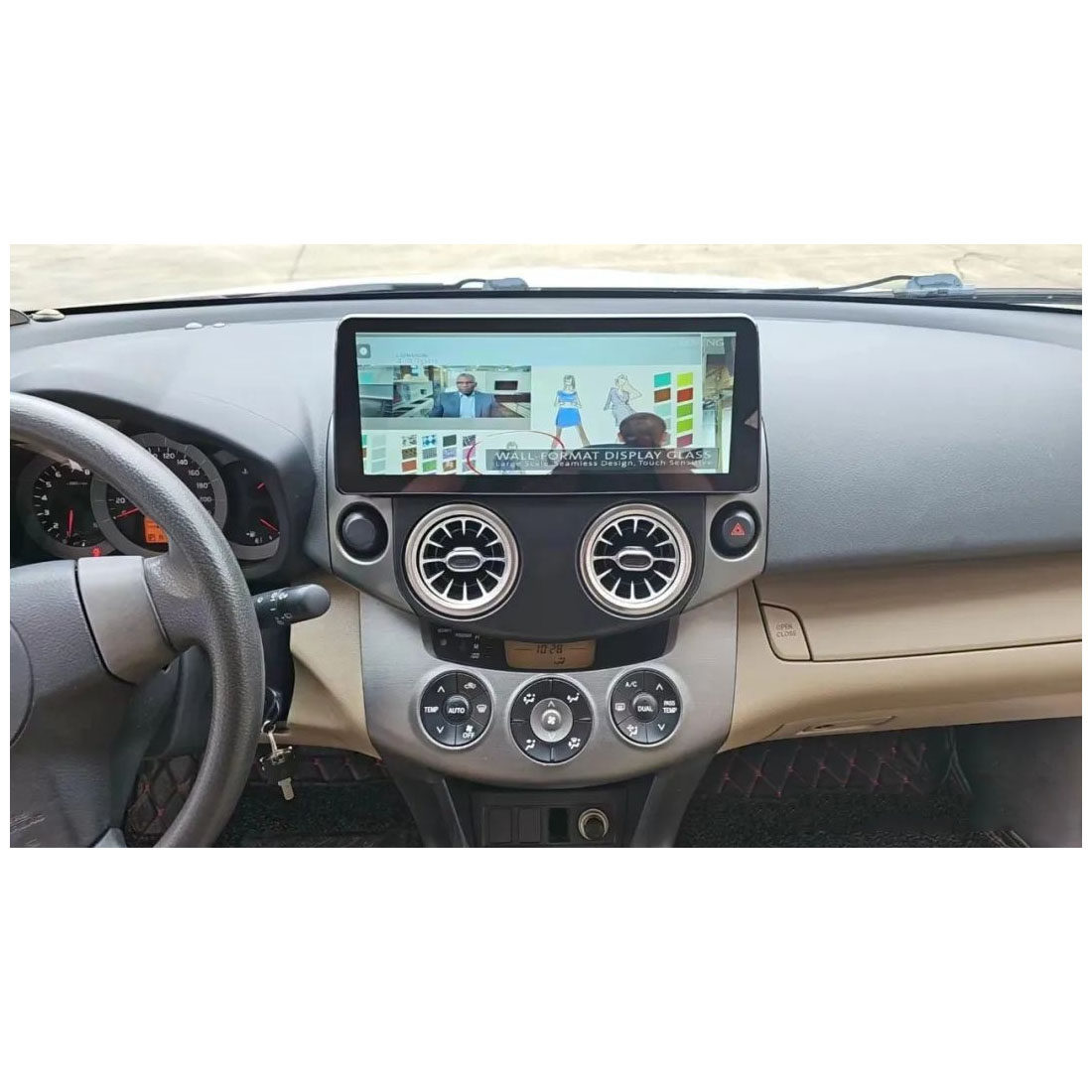 丰田 2007-11款12.3寸RAV4车载中控安卓大屏GPS导航DVD一体机