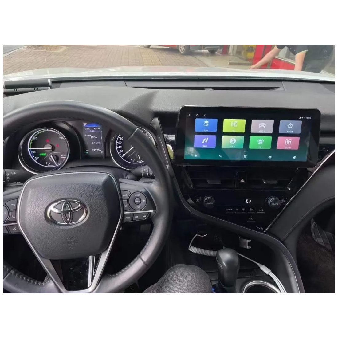 丰田 21款12.3寸凯美瑞车载中控安卓大屏GPS导航DVD一体机