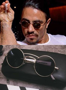 网红撒盐哥同款太阳镜