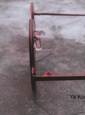 复古男女圆形复古潮人墨镜