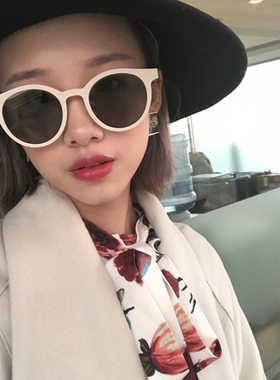 墨镜网红同款林小宅复古风太阳镜