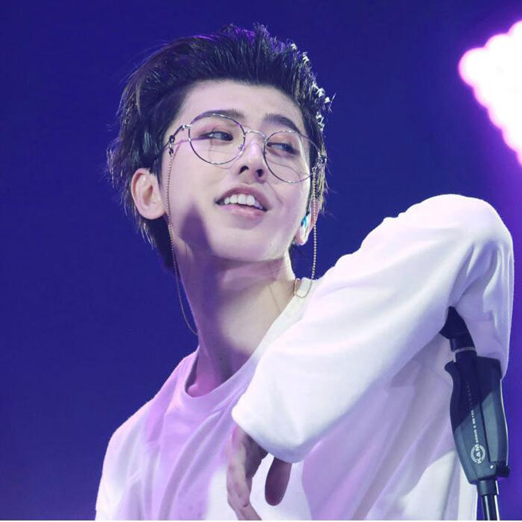 蔡徐坤同款链条眼镜女复古原宿风金属圆框素颜圆形近视眼镜框潮