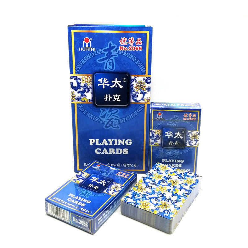 华太2066魔术扑克牌 近景魔术道具玩具直观版送教程纸牌