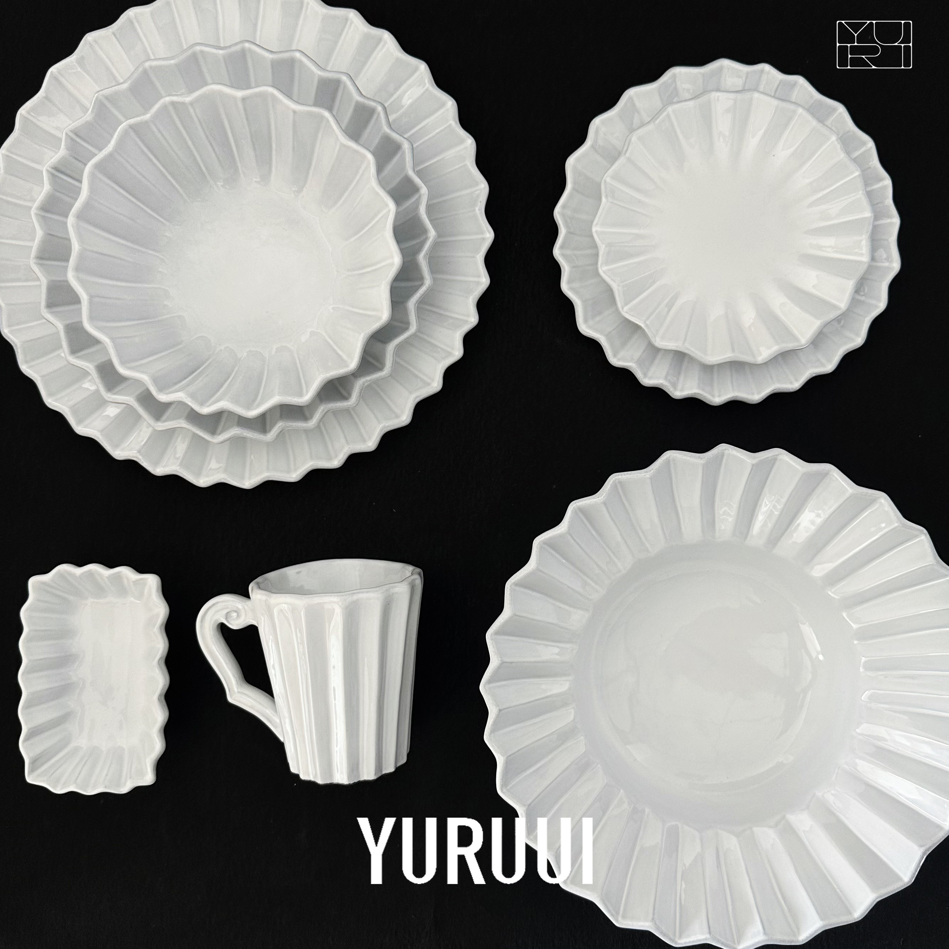 [YURUUI设计师]意大利VBC CASA 复古黑陶百褶酸奶碗沙拉盘杯,餐饮具,碗,淘宝优惠券,粉丝福利购,淘宝优惠卷