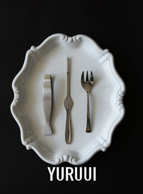 [YURUUI设计师]德国Picard Wielputz海鲜餐具龙虾叉牡蛎叉鱼骨夹