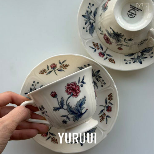 [YURUUI中古]英国Wedgewood中古咖啡杯碟套组
