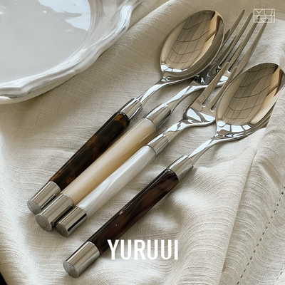 CAPDECO不锈钢拼接西餐餐具叉勺