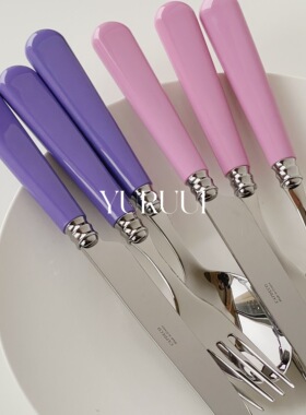 [YURUUI设计师]法国Capdeco不锈钢家用西餐刀叉勺套装牛排刀叉