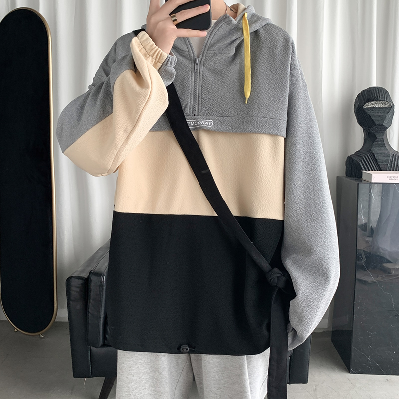 Short sentences Z 100% polyester spring new large sweater coat