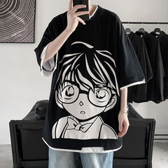 Big soap cotton summer large casual new short sleeve T-shirt for men