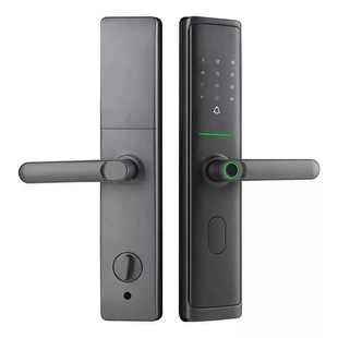 包安装 卡片 指多星Q05一把握智能锁 密码 手机NFC 指纹