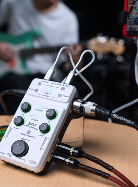 JOYO卓乐MOMIX PRO手机录音直播专业声卡可充电带混响便携混音器