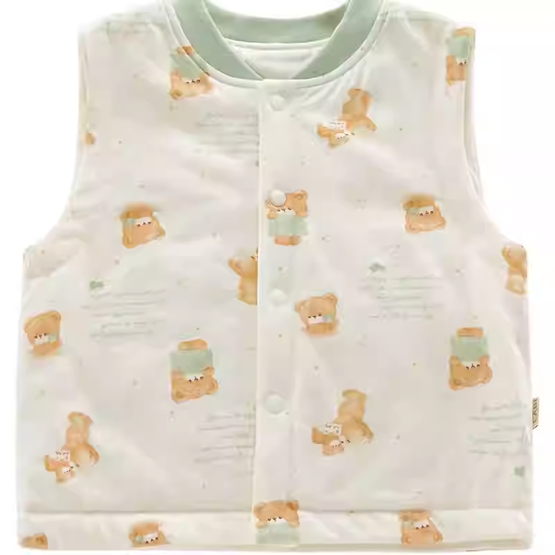 拉比儿童全开马夹40g秋季马甲