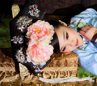 步步惊心若曦大拉翅原版精工。粉丝纪念款定制