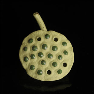 台湾衡连 莲蓬香炉 陶制家用香座 精品茶台摆件 创意茶玩茶具配件