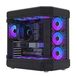 鱼缸PRO电脑机箱台式曲面玻璃 ATX电脑机箱台式机HYTE Y60平替