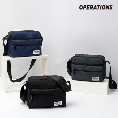 operations斜挎包涤纶时尚轻多层