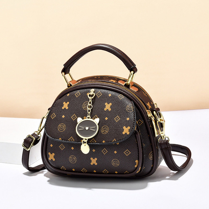 女包夏季小包包2023新款时尚百搭手提包双层女士单肩斜挎小包包女