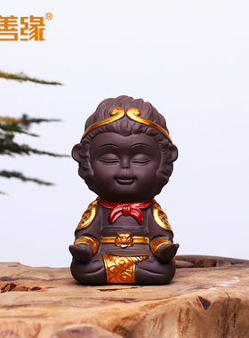 吉善缘大圣摆件陶瓷佛像孙悟空