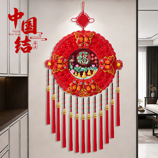 中国结福字挂件2026新款客厅高档平安结挂饰大号新年镇宅玄关装饰