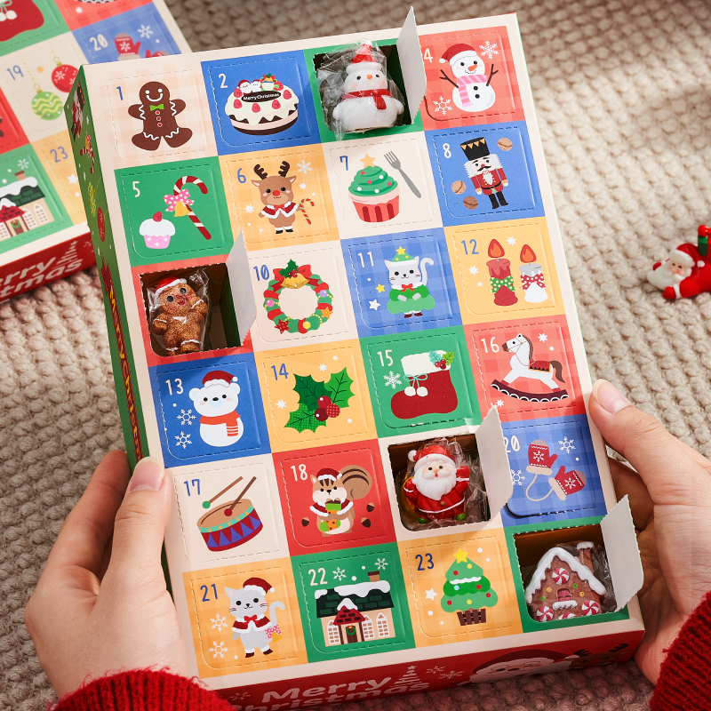 圣诞戳戳乐盲盒24个小摆件