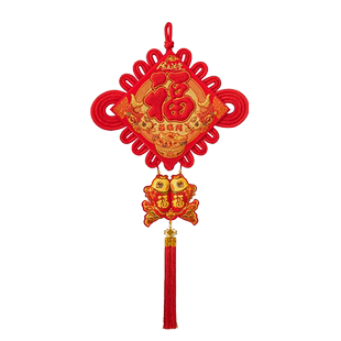 中国结挂饰新年福字挂件马年2026新款客厅高档大号过年春节装饰品