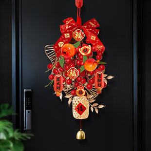 新年装饰品入户门口挂件2026马年年味过年春节家里门挂气氛围布置