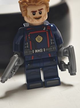 LEGO漫威人仔sh873星爵76253