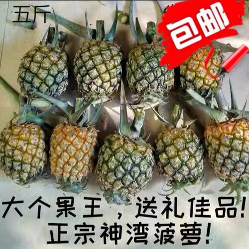 正宗神湾菠萝应季鲜免泡盐水香甜