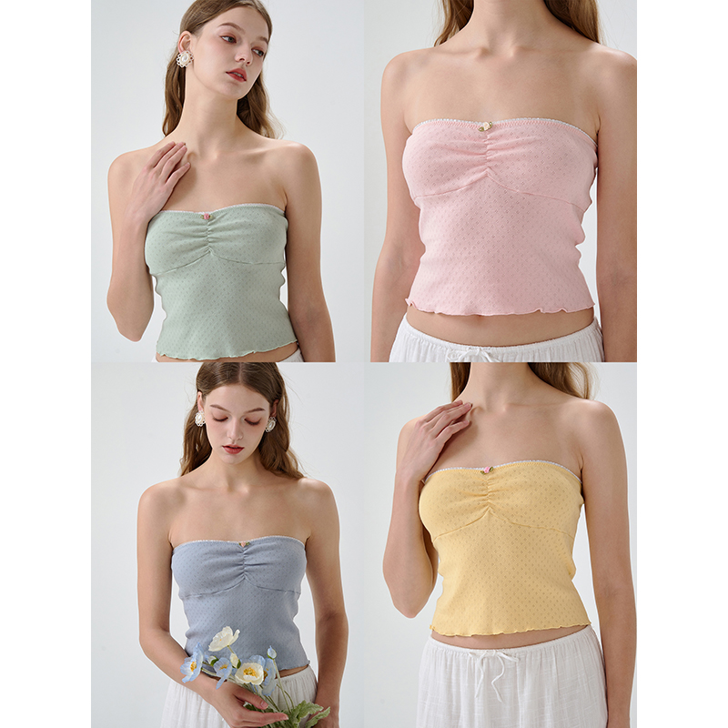 DecGals法式多色婴儿棉裹胸